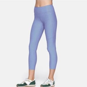 3/4 warmup legging lilac